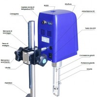 Viscosimetro a rotazione tipo Brookfield ARW52